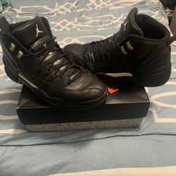 Jordan 12s  Black masters Size 12