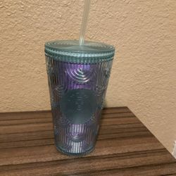 2022 starbucks iridescent mermaid scales grande cold cup