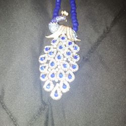 Eye candy Peacook Necklace 