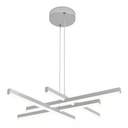 Artika Grid Pendant Light In Chrome