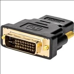 Dvi to HDMI adapter.  Turn your old LCD monitor into HMDI.