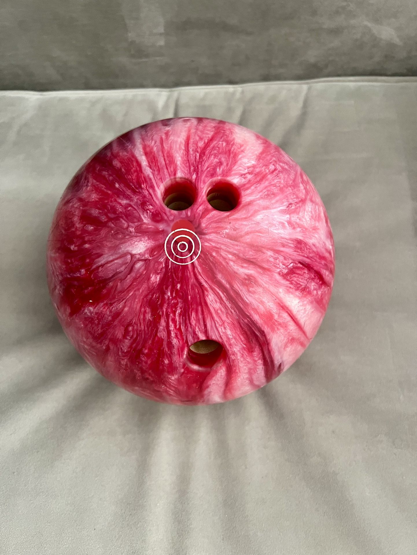 Ebonite Bowling Ball-Maxim- Hot Pink- 12.5 lbs. Used by Left-handed bowler. $40