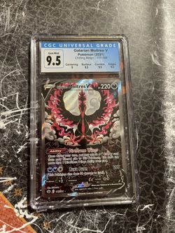Pokémon Galarian Moltres 9.5 Sun Grade 