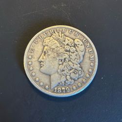 1879 O Morgan Silver Dollar