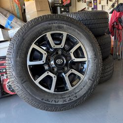 4 Toyota Rims & Tires Michelin LTX A/T2