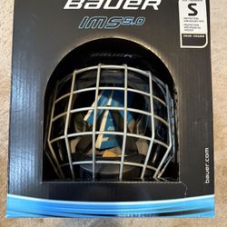 BRAND NEW - Bauer IMS 5.0 Ice Hockey Helmet (YS)