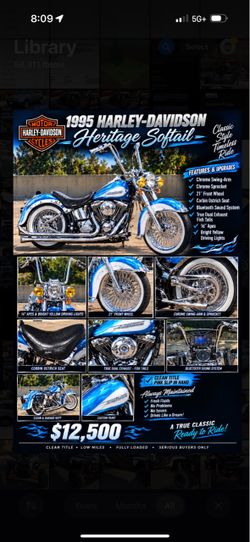 1995 Harley-Davidson Heritage Softail