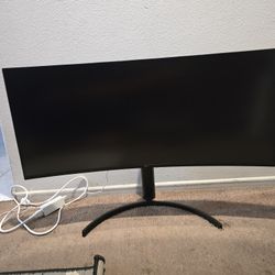 LG 34WN80C-B 34 Inch 21:9 UltraWide™ WQHD IPS HDR10 USB-C 3-Side Virtually Borderless Monitor