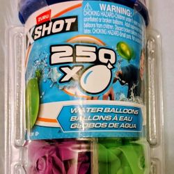 New!!! 250 Water Balloons W/ Piece To Help Blow Up..!! New In Sealed Container. See Photos..Cash And Pickup Only. Fun For All. 