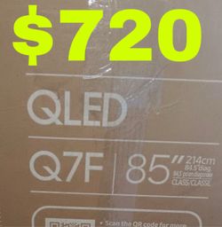 Samsung 85 QLED LED LCD 4K TV