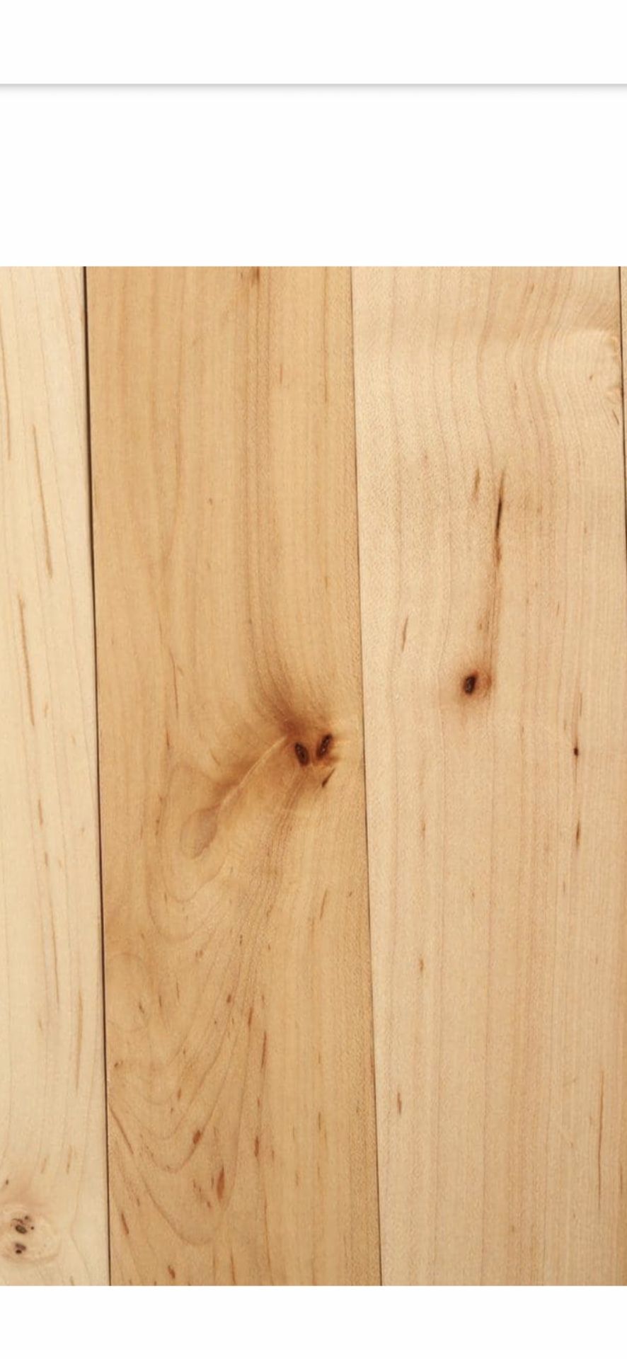 Natural Maple 3/4 in. Thick x 2-1/4 in. Wide x Varying Length Solid Hardwood Flooring (20 sqft / case