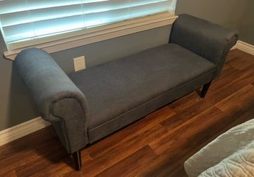 Armrest Ottoman Bench