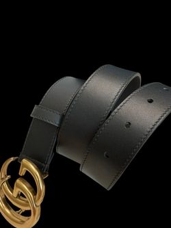 Gucci Marmont Buckle Black Belt