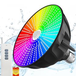 Pool Lights for Inground Pool 120V 90W Led Pool Light RGB Color Changing Pool Li