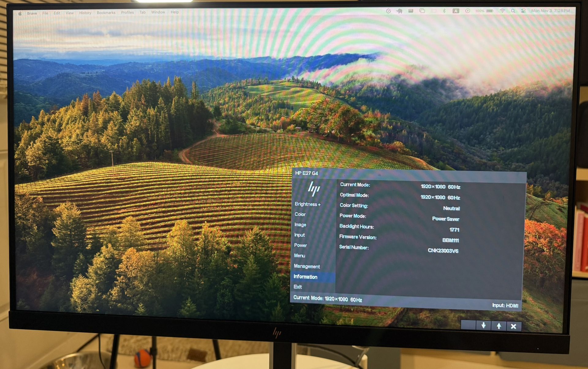 HP 27″ E27 G4 Monitor + HDMI Splitter – Excellent Condition (2022 Model)