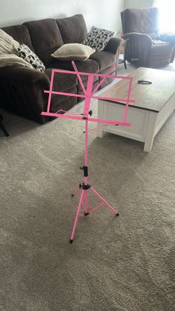 Pink music stand new