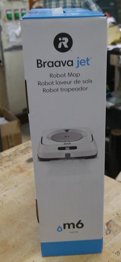 iRobot Braava jet M6 Wi-Fi Connected Robot Mop w/ Recharge Base
