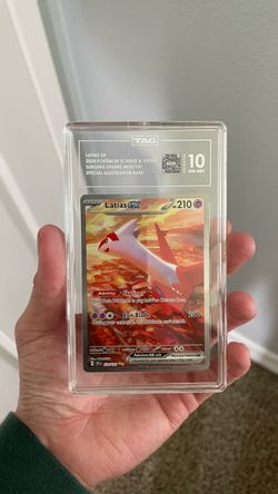 Latias EX Pokémon Card TAG Gem Mint 10