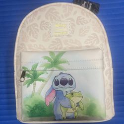 Loungefly disney lilo & stitch frog mini backpack sale