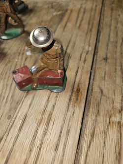 Antique Barclay Manoil WWI Lead Soldier Mapping