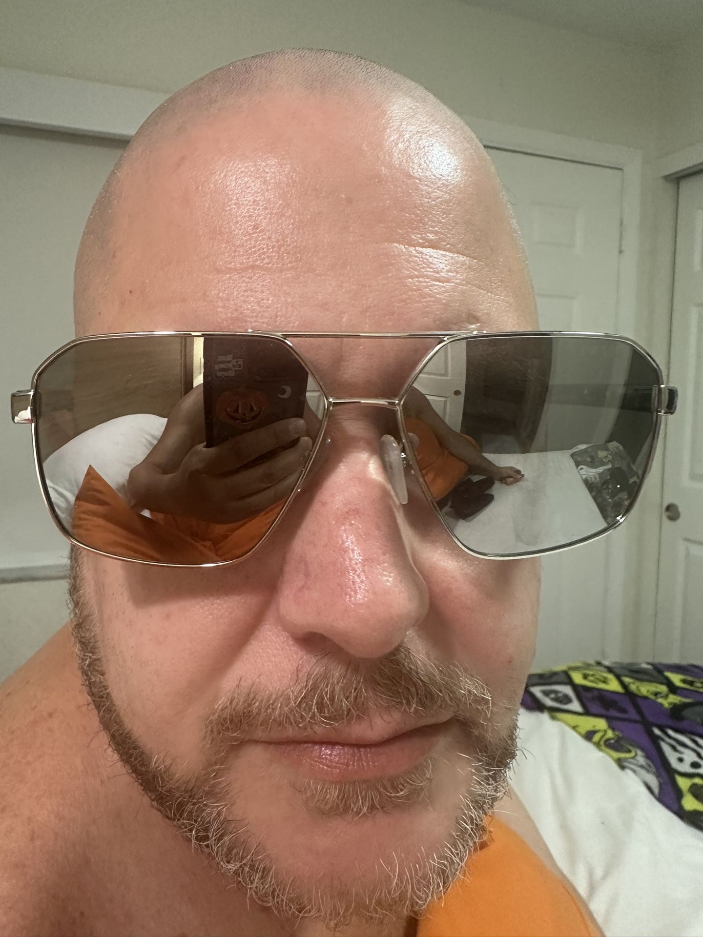 Prada Mirror Aviator Sunglasses