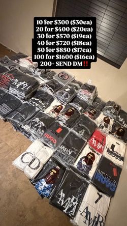 BULK DESIGNER SHIRTS