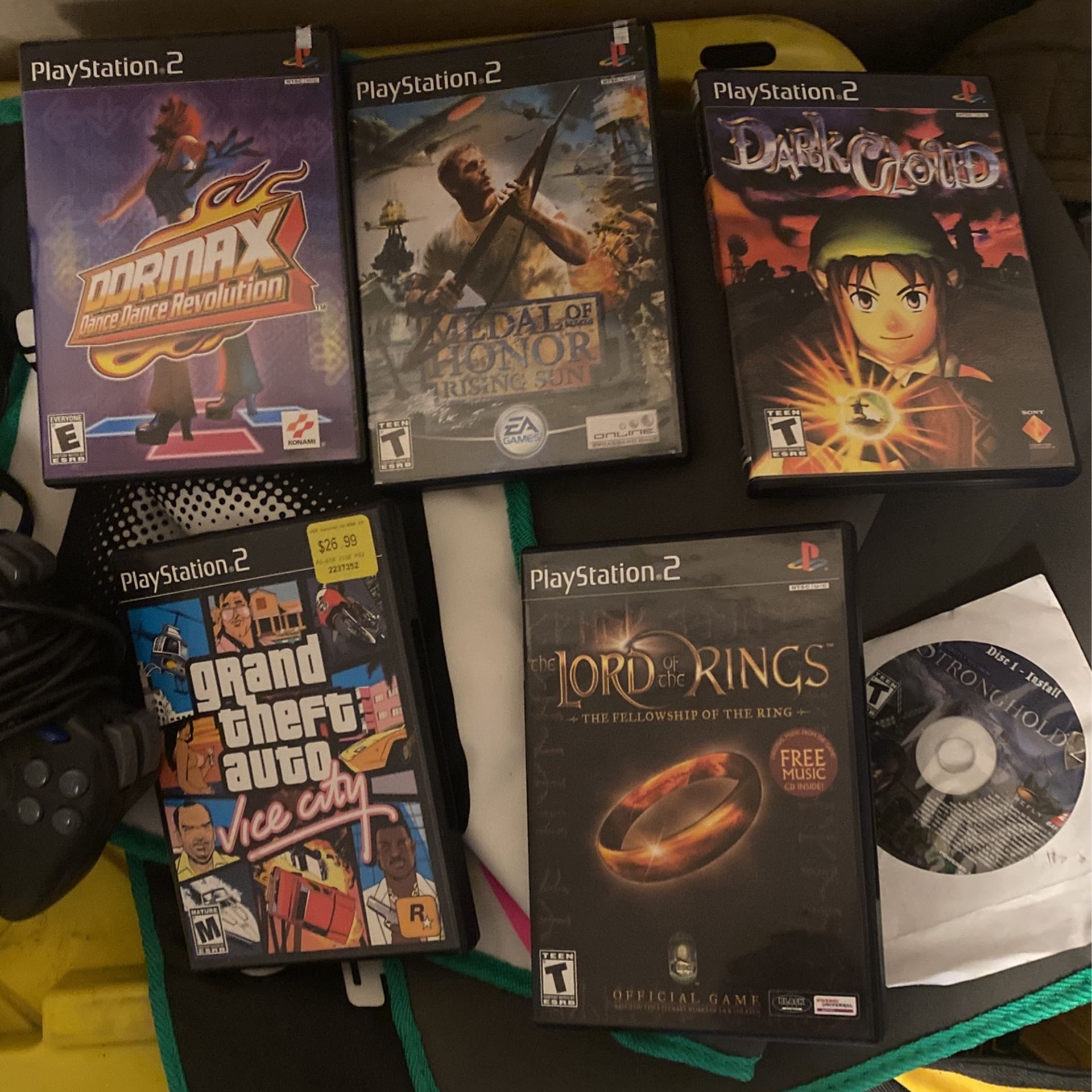 PlayStation 2 With Games And More