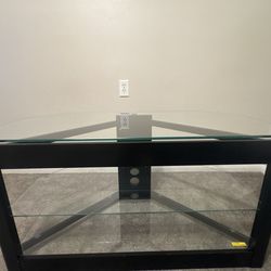 TV stand - glass