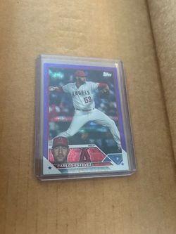 Carlos Estévez Topps Angels Baseball Card