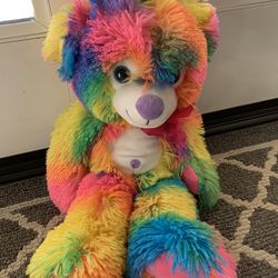 Stuffed Animal Multi Colors Bear