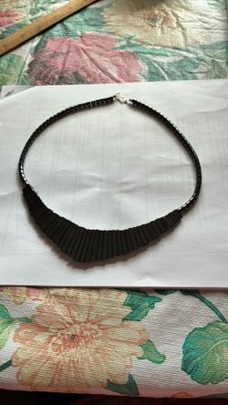 Vintage Hematite  Necklaces 