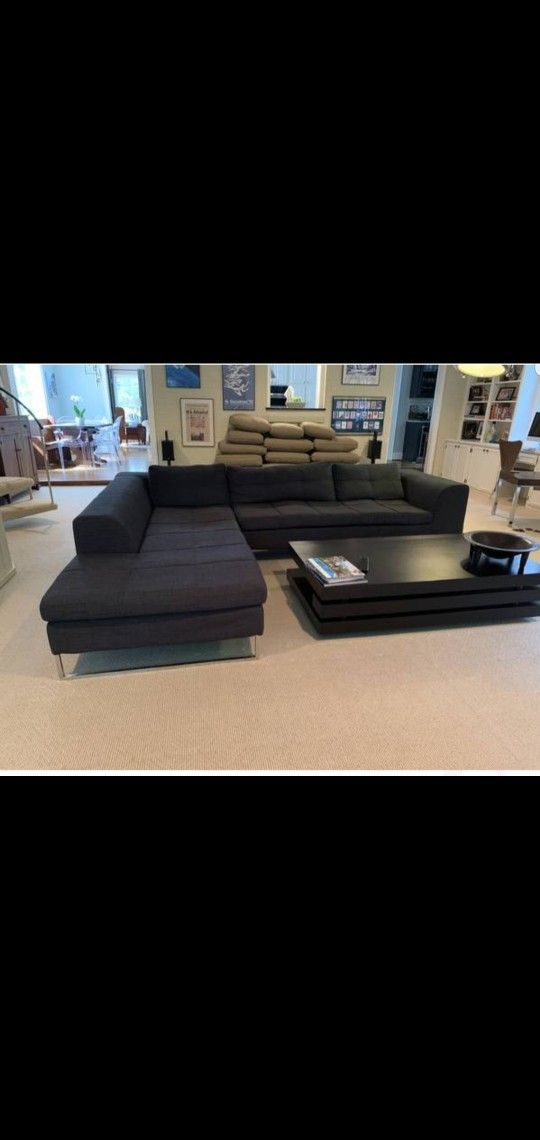 Charcoal Sectional 250 OBO