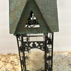 Metal And Stainless Candle Holder