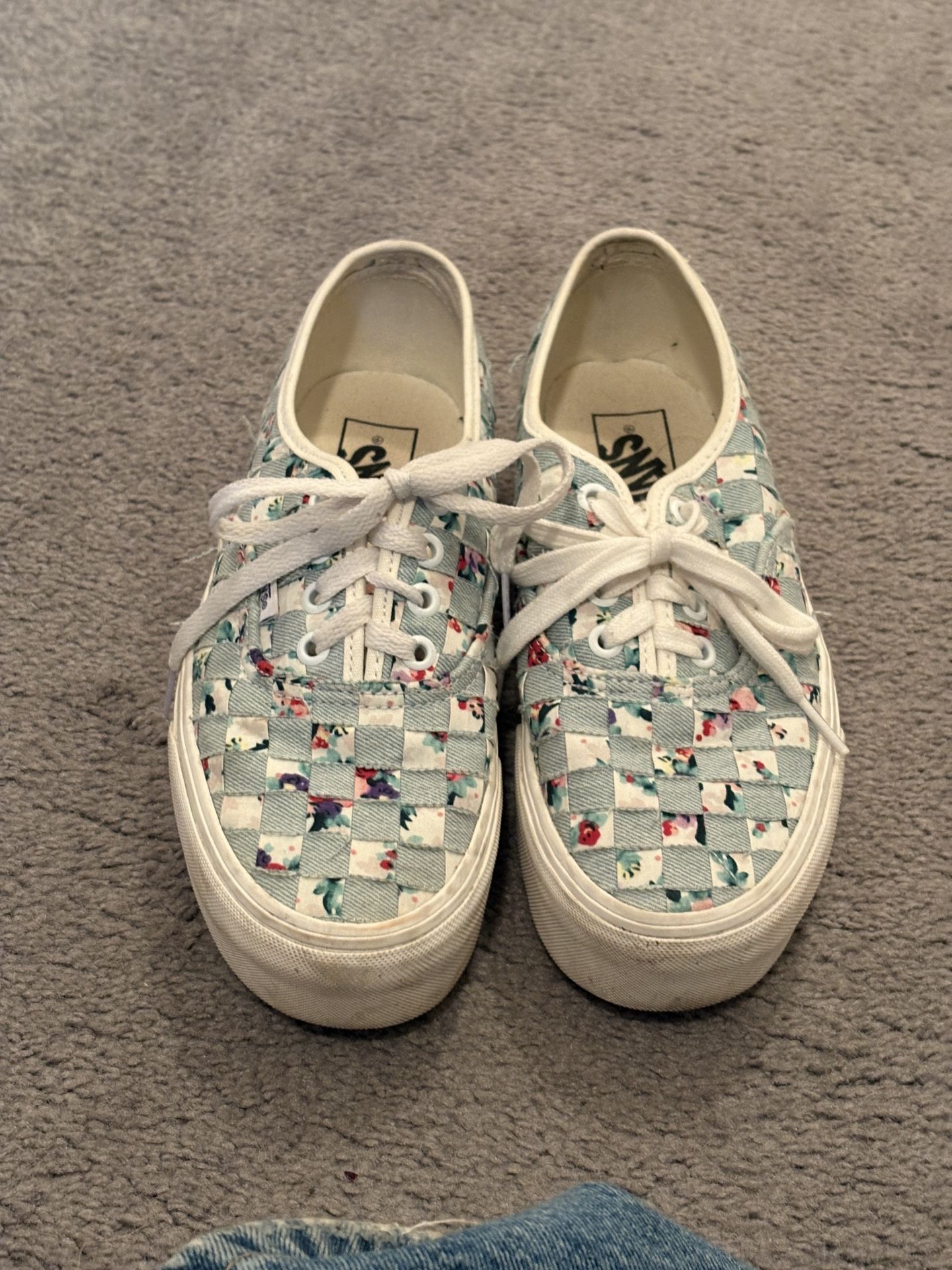 Platform Vans Sneakers Size 7.5