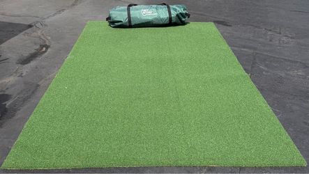 Net Return Golf Turf Mat with Carry Bag