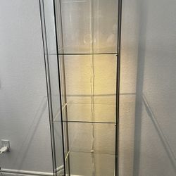 4 Shelf curio cabinet 