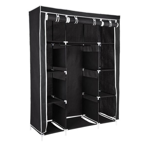 50"L x 18" W x 66"H Portable Closet Organizer Wardrobe