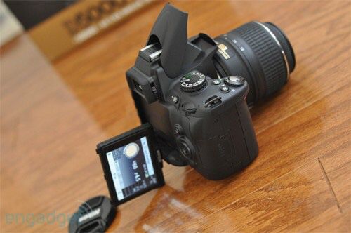 Nikon D5000 DSLR camera with lenses
