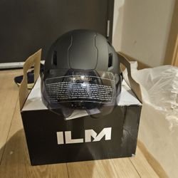 ILM Adult Bike Helmet (S/M Size) with USB Rechargeable LED Front