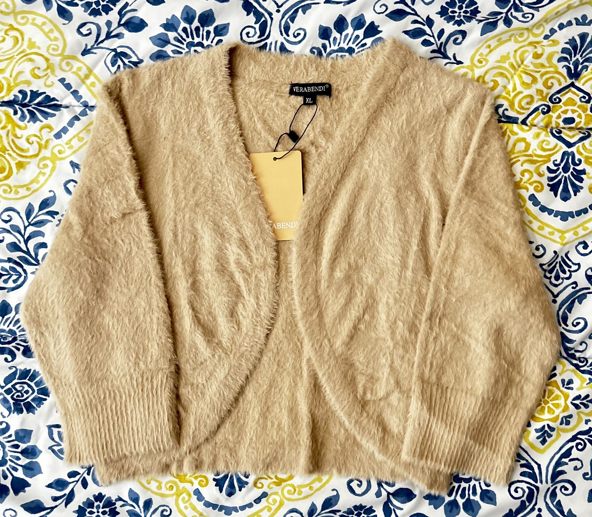 Super soft Verabendi Sweater, Fuzzy Cardigan for Women