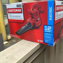 Craftsman electric two speed blower