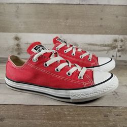 Red Converse Low Top | Womens Size 5