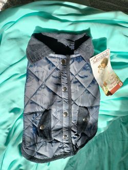 Doggiduds size small dog jacket new $15