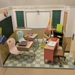 Our Generation Awesome Academy School Room for 18” Dolls  + Accessories