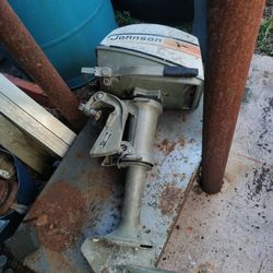 1976 Johnson 4 hp.