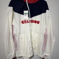 Nike x Gyakusou Gira 3-Layer Windbreaker Running Jacket Size XL CU0103-133 $290 Price Tag