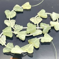 New Carved Jade? Butterfly Beads