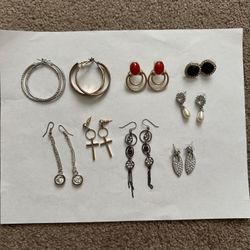 Earrings $10 Each 