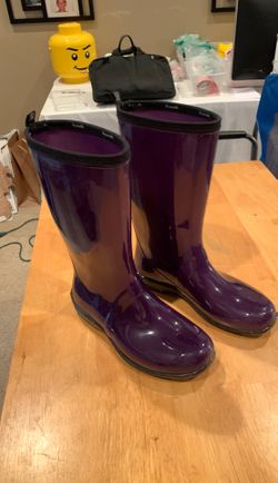 Rain Boots Purple