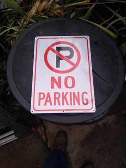 No Parking Sing